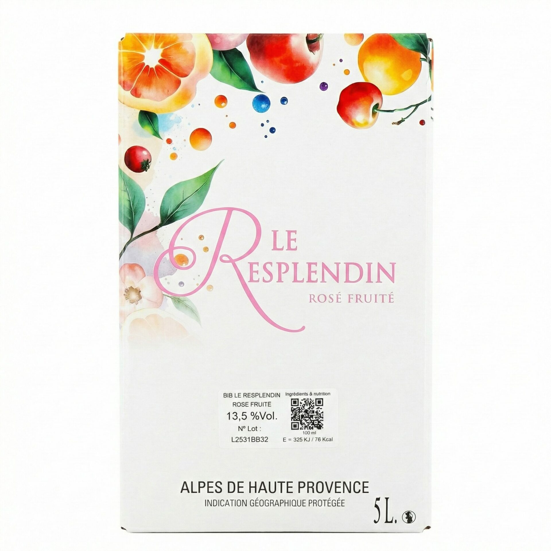 Le Resplendin Muscat Rosé fruité - IGP AHP