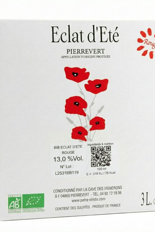 BIB éclat d'été rouge